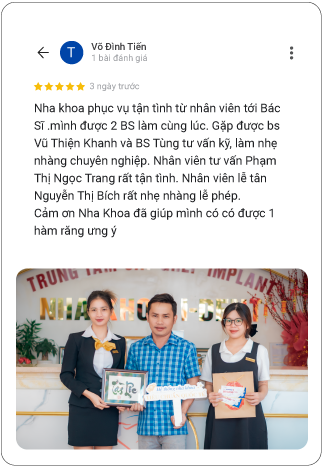 Đánh giá khách hàng